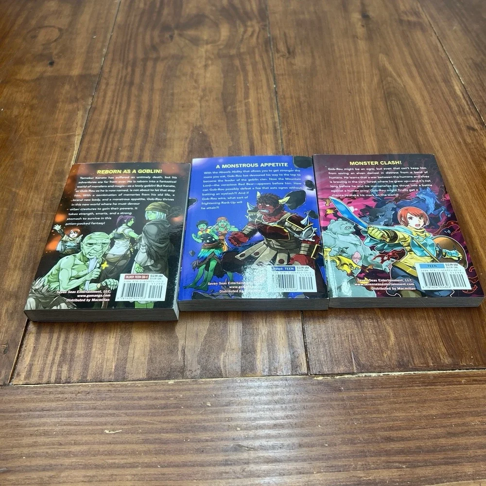 Re:Monster Manga Volumes 1-3 Kanekiru Kogitsune Haruyoshi Kobayakawa Softcover